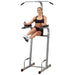 Athlete performing vertical knee raise on Powerline PVKC83X