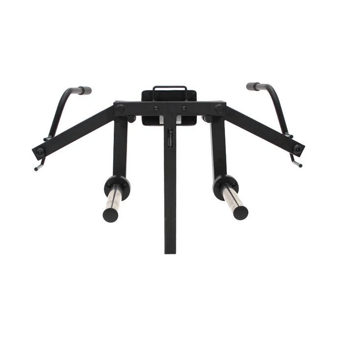 Powertec Workbench Pec-Fly Attachment - Isolating chest and deltoids, 200 lb. capacity.