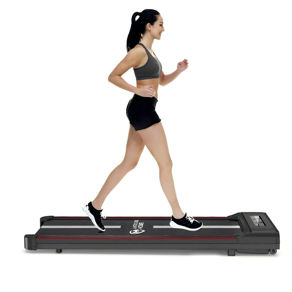 Tapis de Course Q2 avec Haut-parleur Bluetooth, Vitesse 1-10 km/h