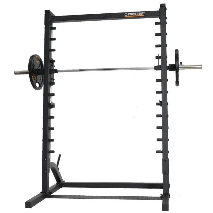 Powertec Roller Smith Machine WB-RS loaded with weights