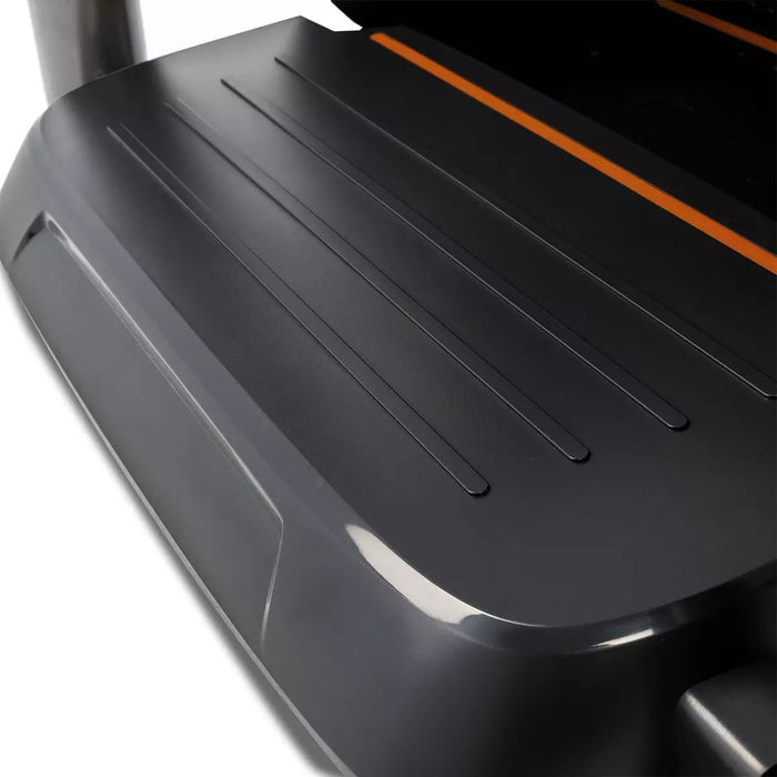 Close-up of the bottom platform of the Spirit Fitness CSC900 StairClimber