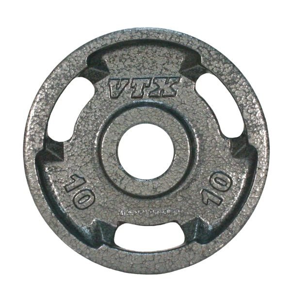 Troy VTX 10 lb Cast Iron Olympic Grip Plate - GO-V