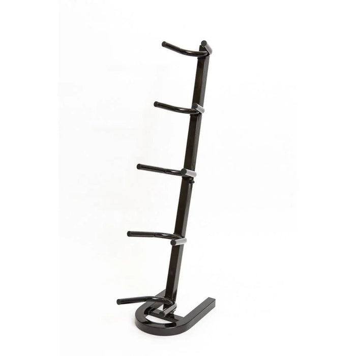 Side view of York Barbell Vertical Medicine Ball Display Stand