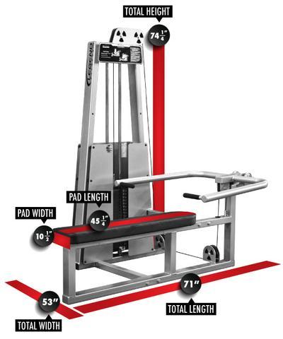 LYING CHEST PRESS - 972 Legend
