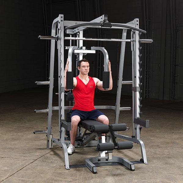 Series 7 Smith Machine Gym By Body-Solid GS348QP4B