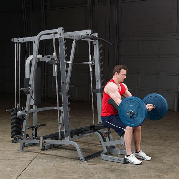 Series 7 Smith Machine Gym By Body-Solid GS348QP4B