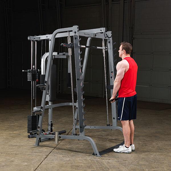 Series 7 Smith Machine Gym By Body-Solid GS348QP4B