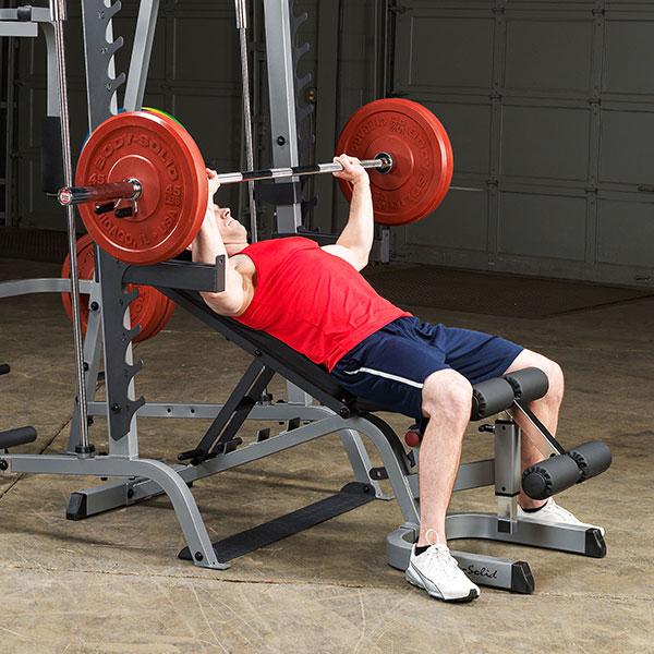 Series 7 Smith Machine Gym By Body-Solid GS348QP4B