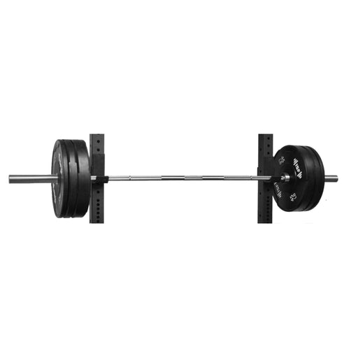 ISF Power Bar + 160lb Bumper Plate Set
