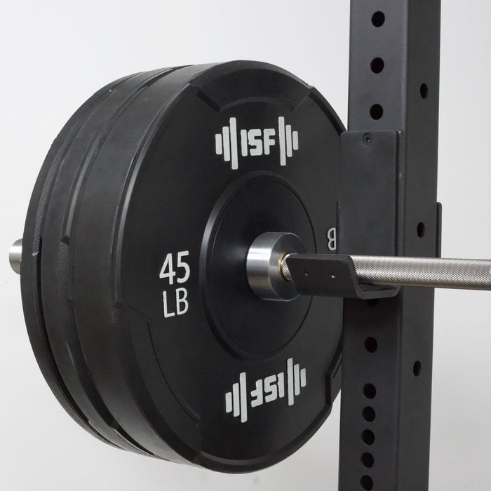 ISF Bumper Plates and Olympic Barbell Set