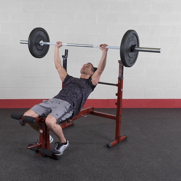 Olympic Bench with Leg Developer