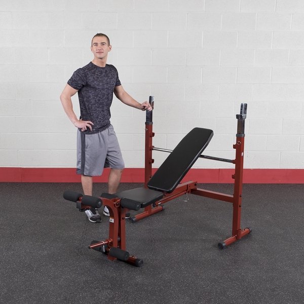 Olympic Bench with Leg Developer