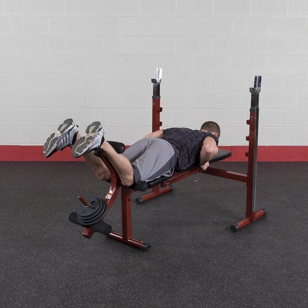 Olympic Bench with Leg Developer
