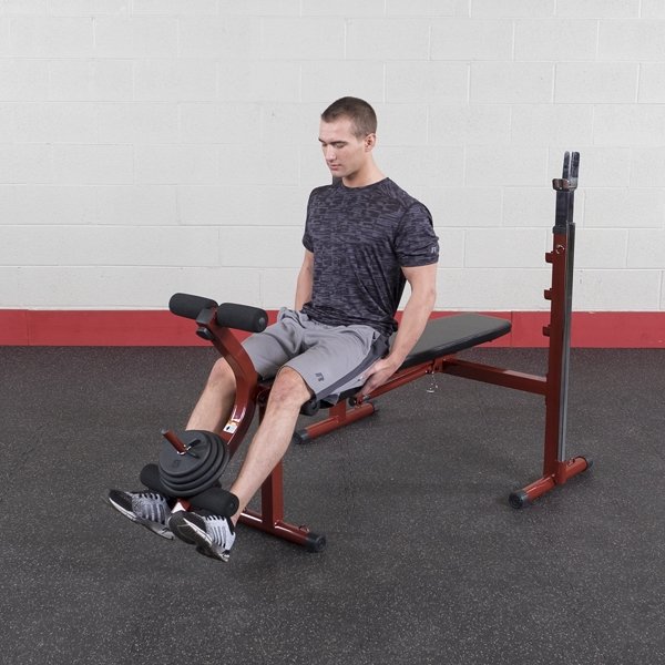 Olympic Bench with Leg Developer