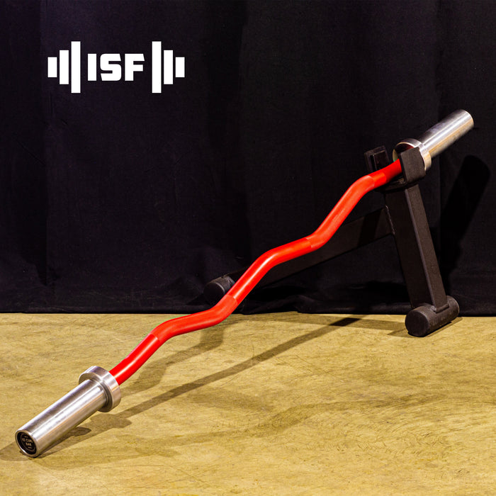 ISF Ez Curl Bar - Curling Barbell 2"